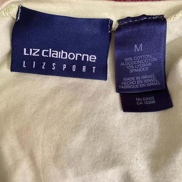 Liz Claiborne Liz Sport Woman's Scooped Neck Sleeveless Tank SZ M - Picture 6 of 7